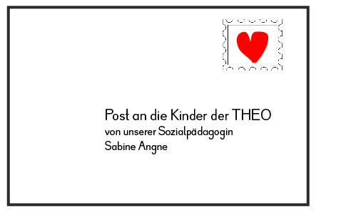 Read more about the article Post für die THEO Kinder